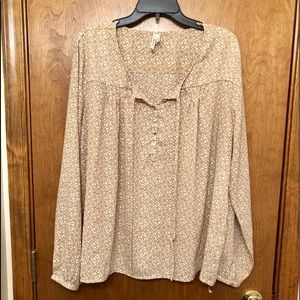 Large beautiful flowing blouse